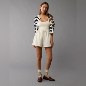 #155 AMERICAN EAGLE ROMPER SZ M P 15.5” L 26.5” pic for inspo
